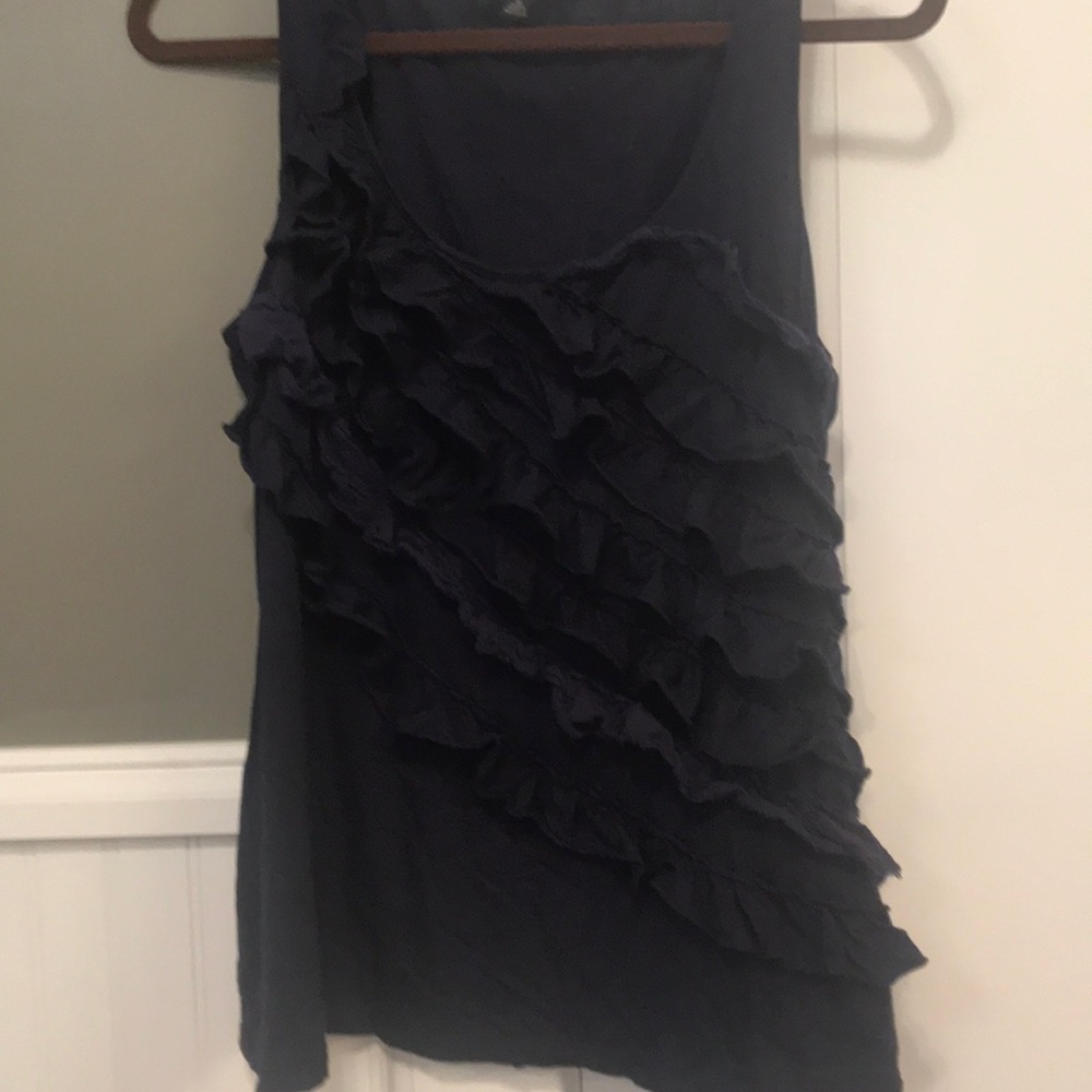 Ruffled Tank Top